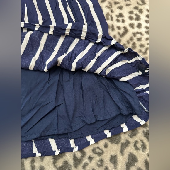 Abercrombie & Fitch Stripe Mini Dress in Blue Size 4 women’s - Picture 7 of 17
